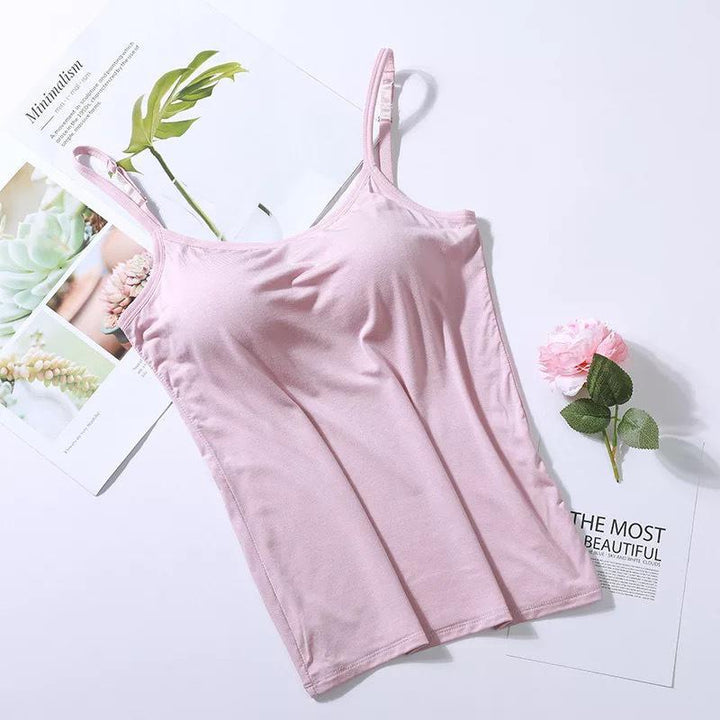 Padded Tank Top | With built-in bra