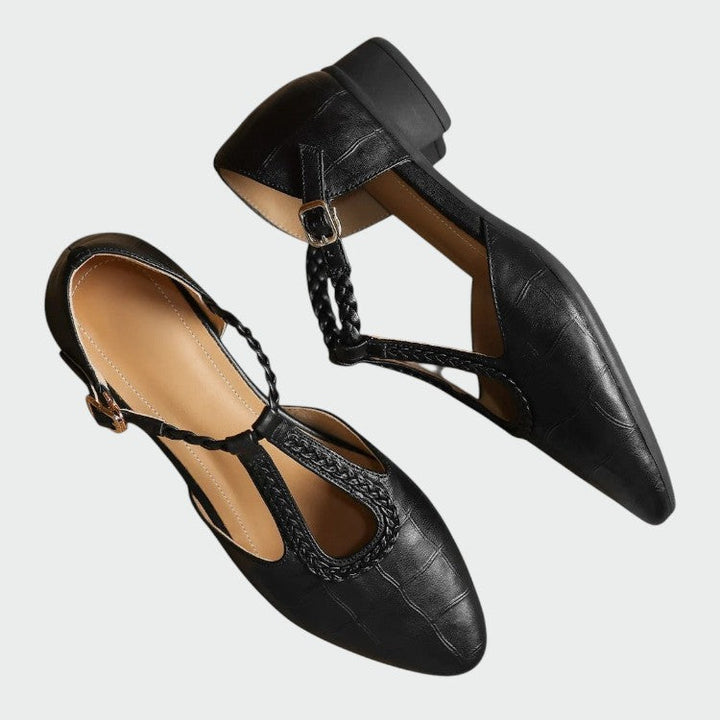 Olivia™ | Pointed T-Bar Mary Jane Shoes