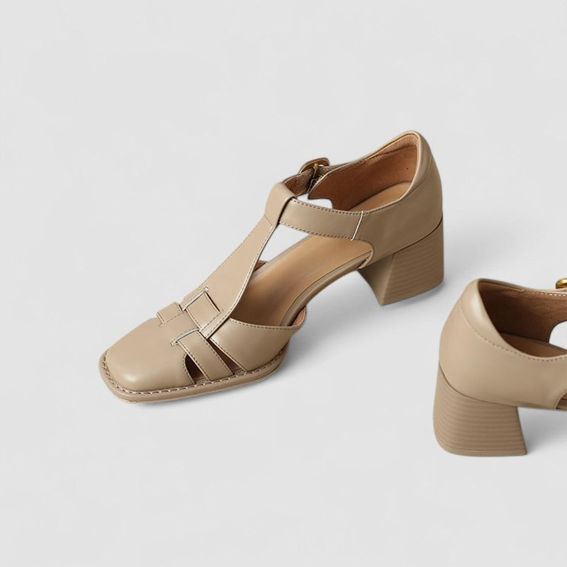Scarlett™ | Orthopedic T-Strap Heels