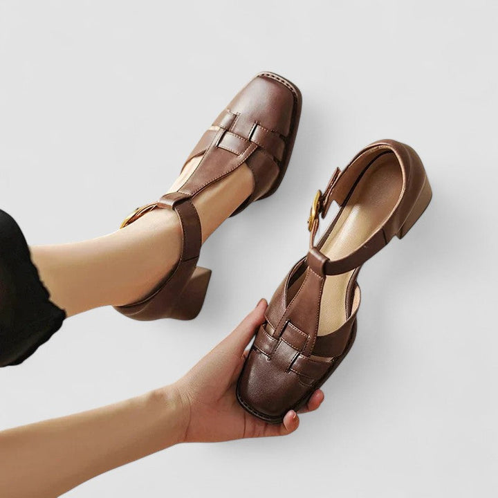 Scarlett™ | Orthopedic T-Strap Heels