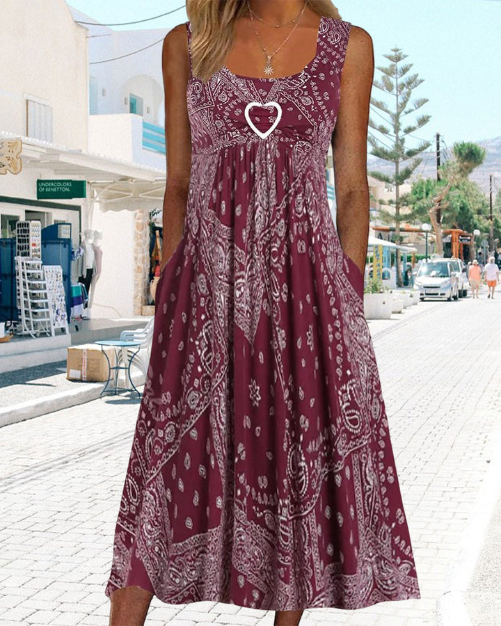 Aida - Vintage Heart Dress