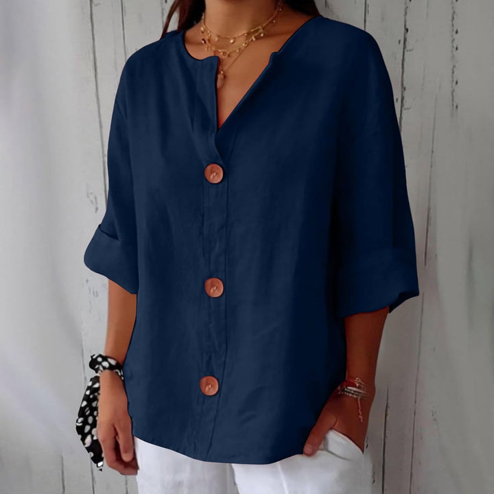 Caroline™ – Light and Airy Linen Shirt for Sunny Days
