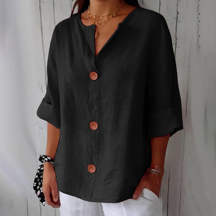 Caroline™ – Light and Airy Linen Shirt for Sunny Days