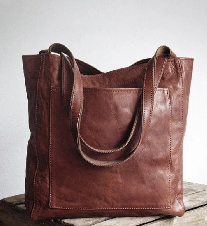 Ella™ - Classic Leather Tote