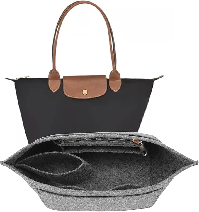 Gray / Large Tote Bag