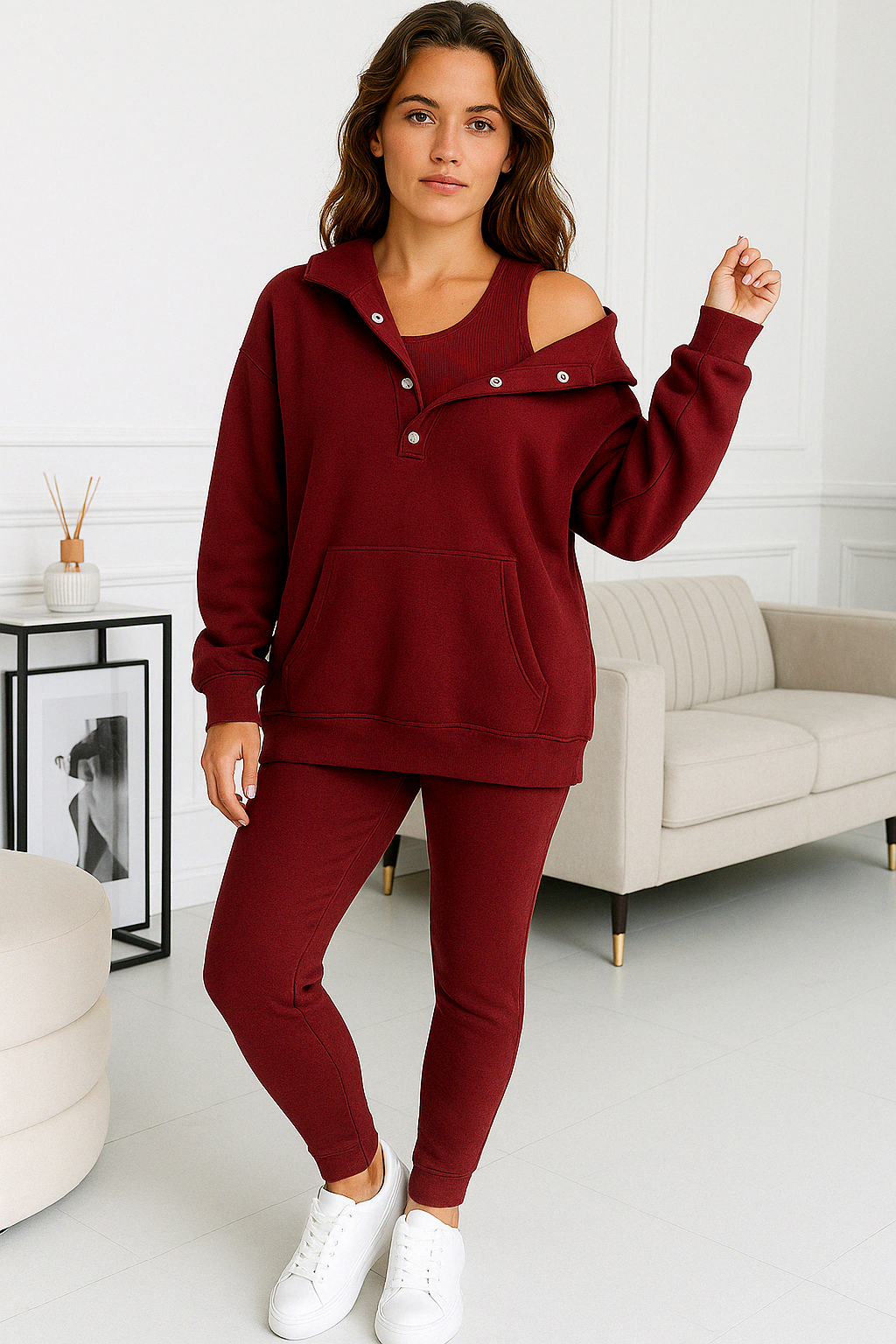 Wine Red (Almost gone⚠️ ) / 3XL