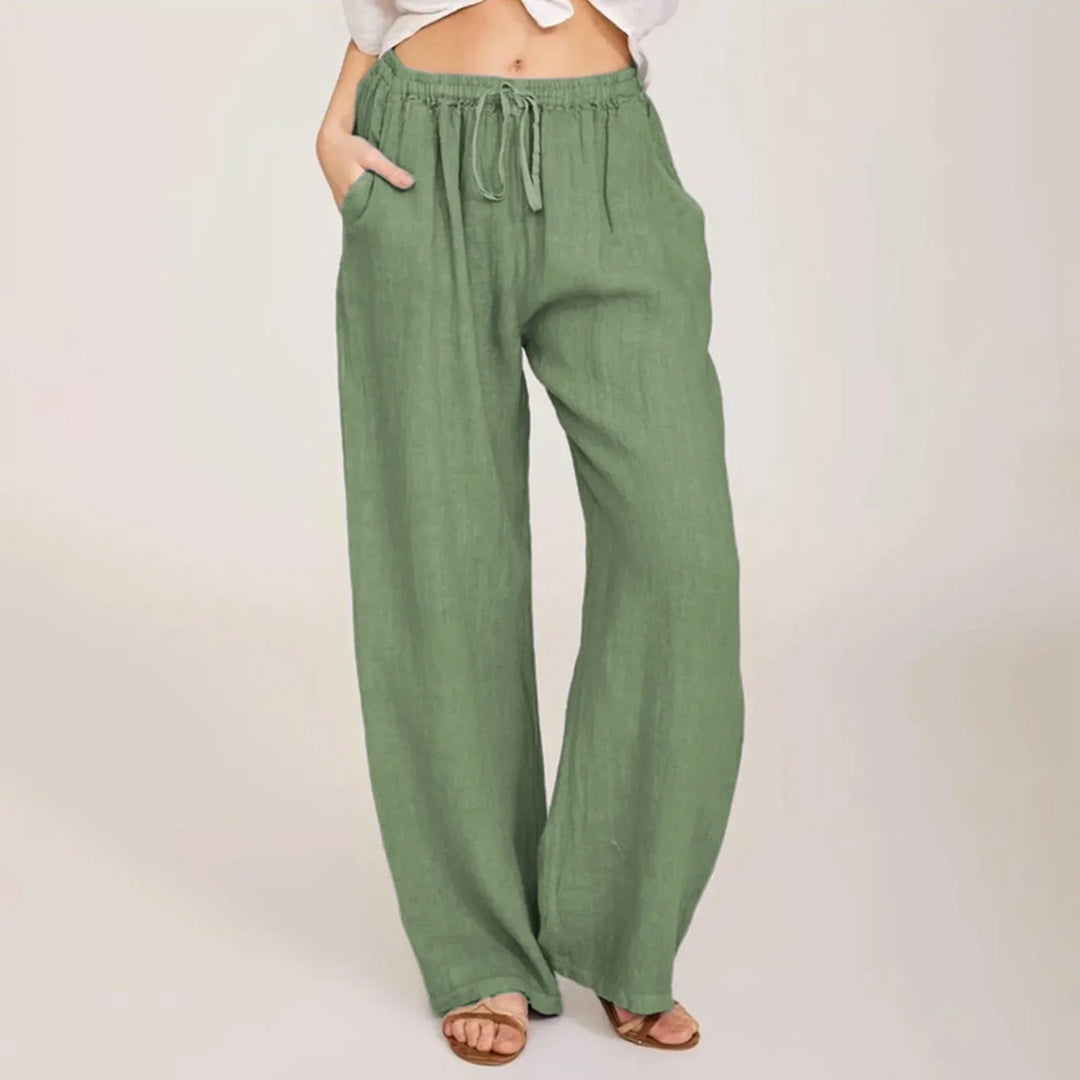 Julia - Comfortable Cotton Linen Pants