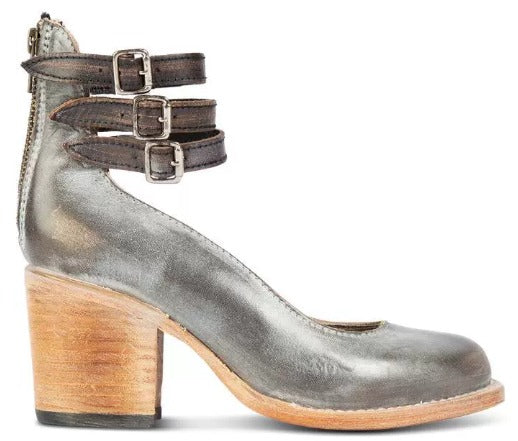 Ginevra - Multi-Strap Orthopedic Heels with Thick Heel