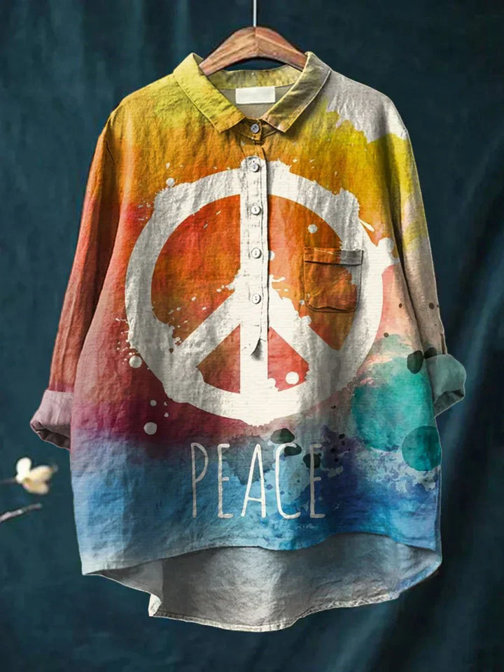 Kenza | Peace Hippie Art Shirt