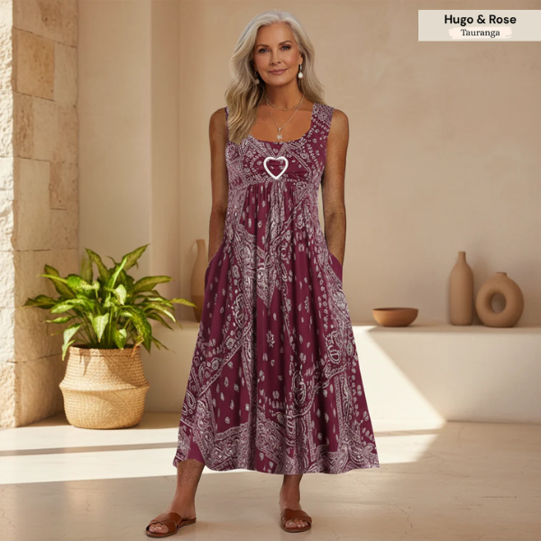 Aida - Vintage Heart Dress