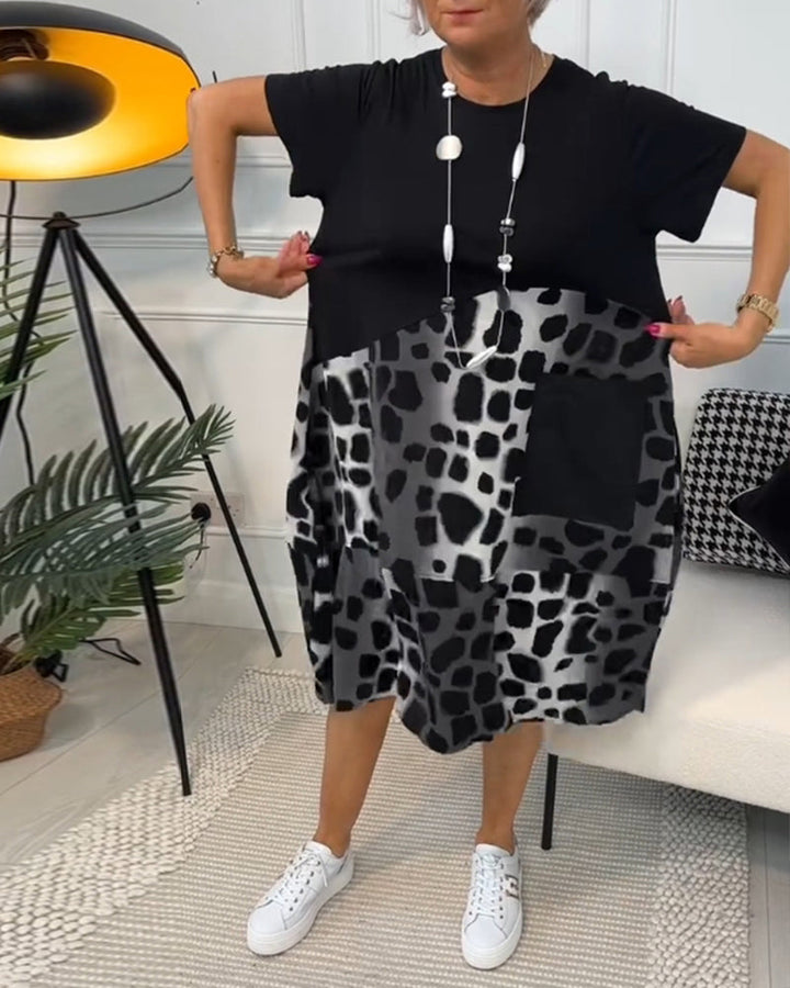 Sherlene - Leopard Print Dress