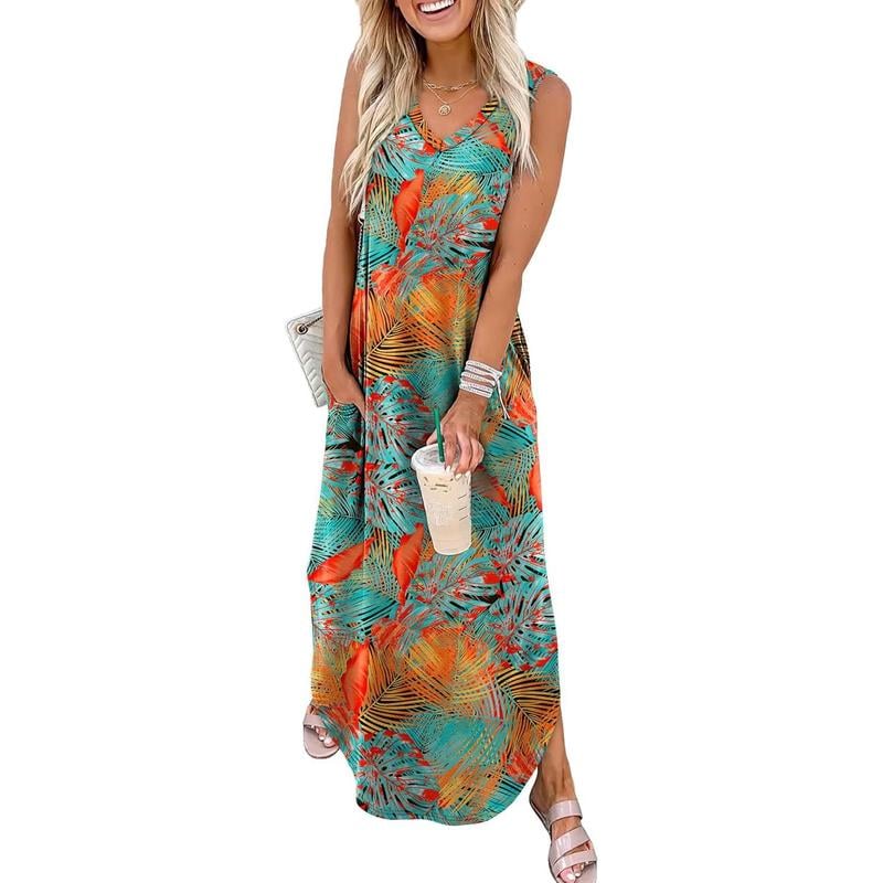 Floral Orange / XL