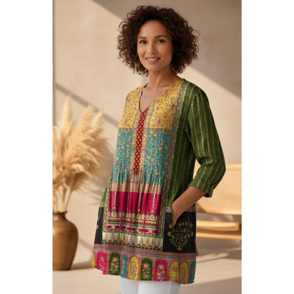 Jacinda | Long V-Neck Shirt