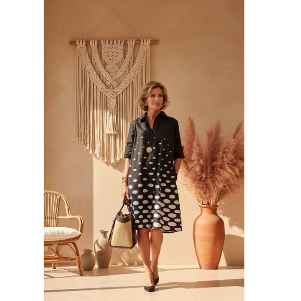 Yassie – Luxe Midi Dress with Elegant Design